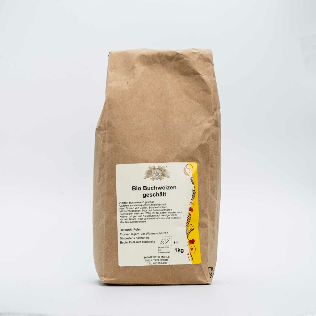 BIO Buchweizen geschält 1Kg