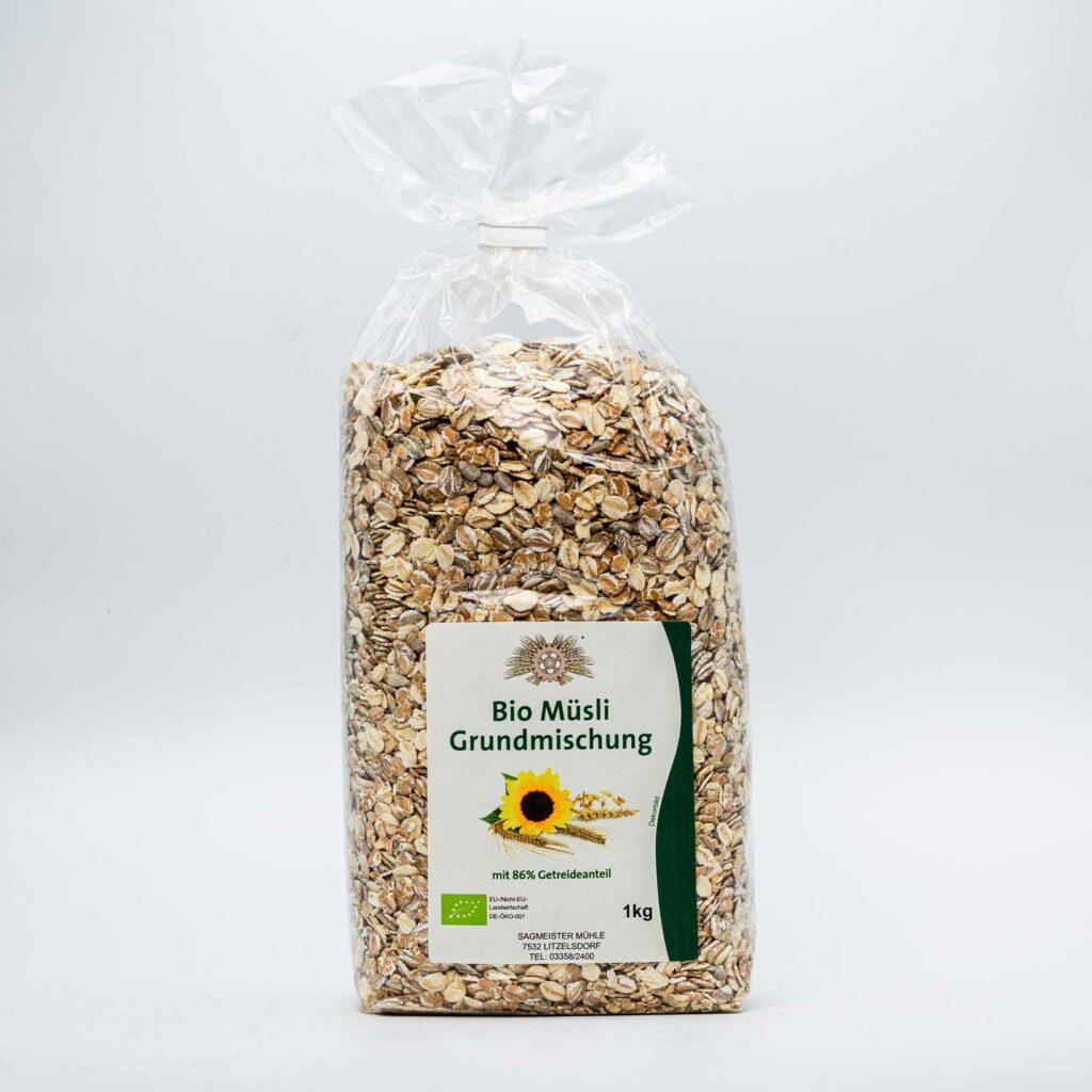 Bio Müsli Grundmischung 1Kg