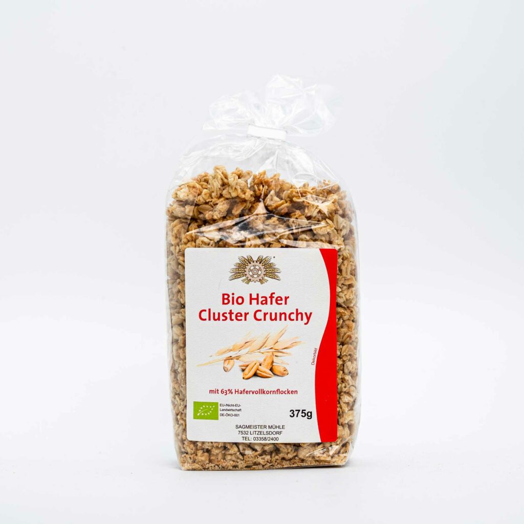 Bio Hafer Cluster Crunchy 375g