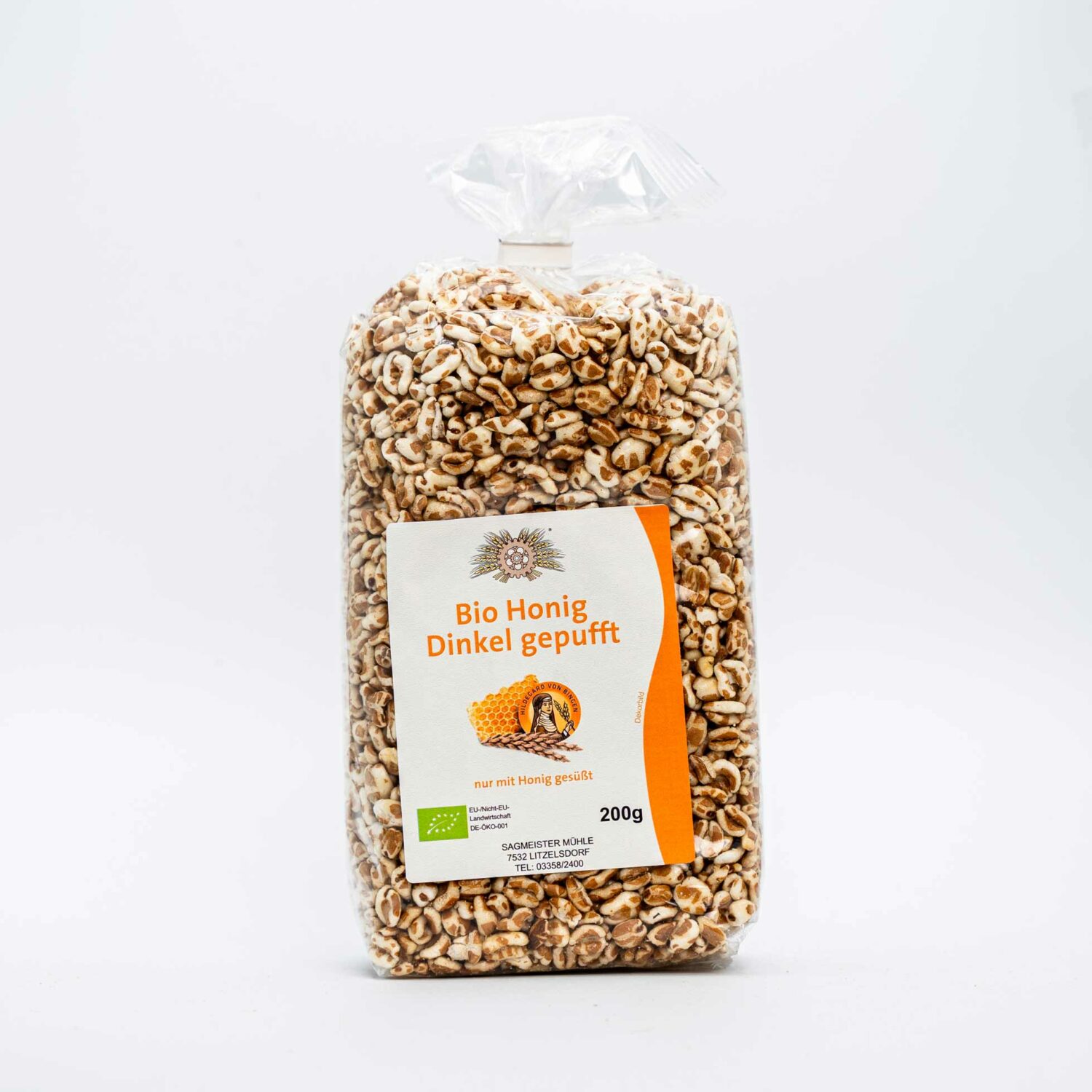 Bio Honig Dinkel gepufft 200g