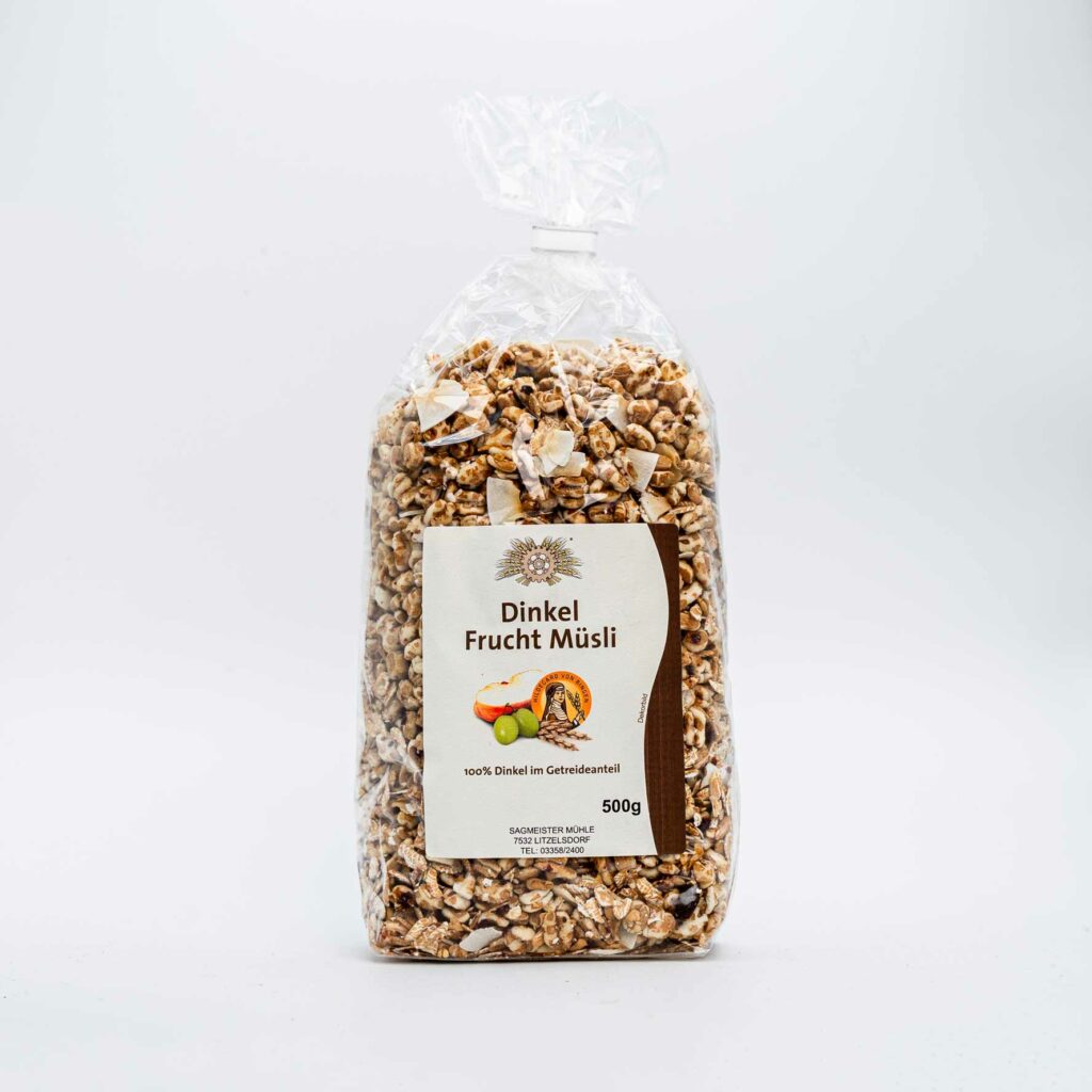 Dinkel Frucht Müsli 500g