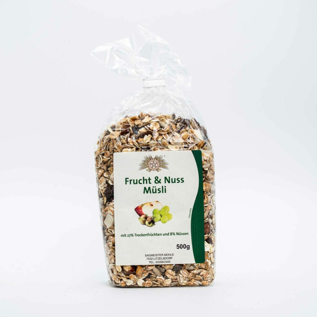 Frucht & Nuss Müsli 500g