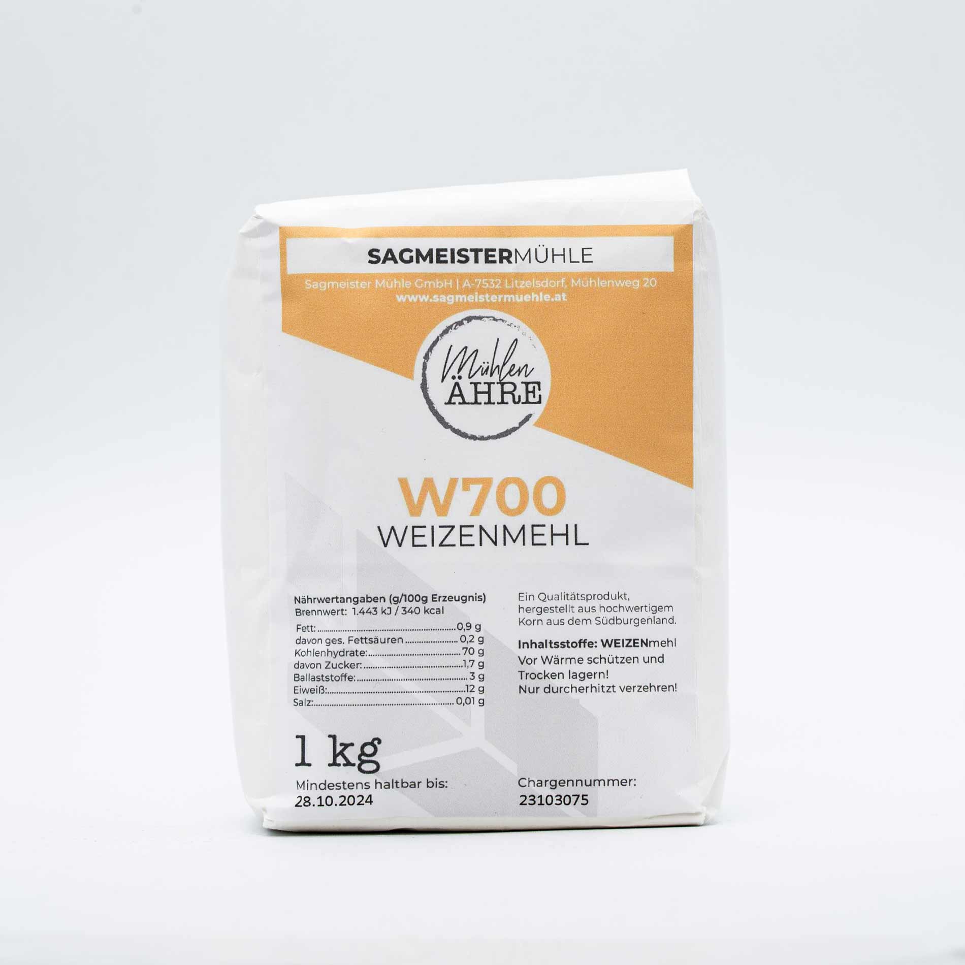 W700 Weizenmehl 1Kg