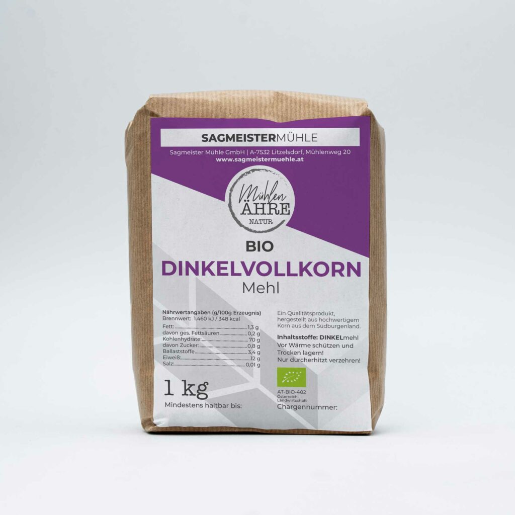 Bio Dinkelvollkornmehl